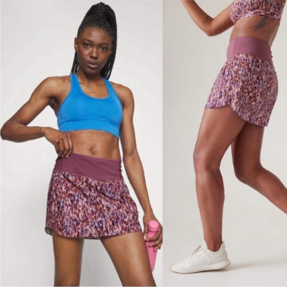Athleta Run With It 14” Skort Jupe-Short